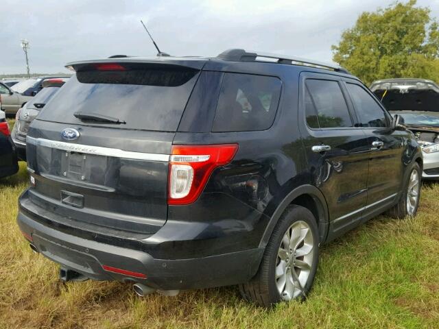 1FMHK7F88BGA65087 - 2011 FORD EXPLORER BLUE photo 4