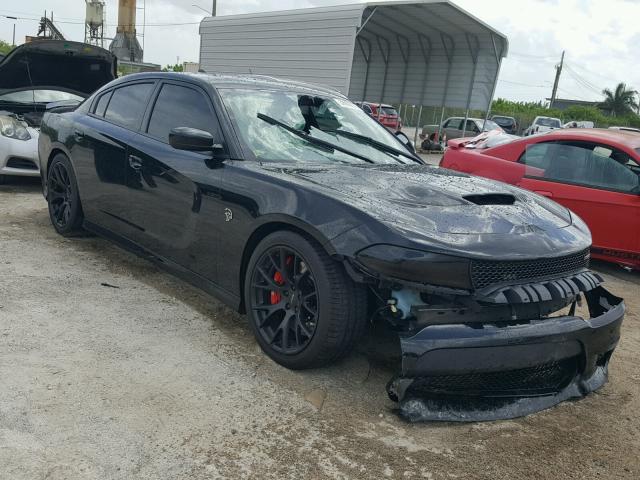 2C3CDXL91GH323536 - 2016 DODGE CHARGER SR BLACK photo 1