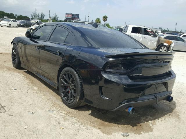 2C3CDXL91GH323536 - 2016 DODGE CHARGER SR BLACK photo 3