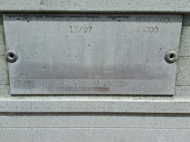 1UYVS2536WU519409 - 1998 UTILITY VAN WHITE photo 10