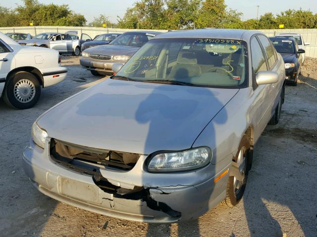 1G1NE52J4Y6329831 - 2000 CHEVROLET MALIBU LS ვერცხლისფერი ფოტო 2