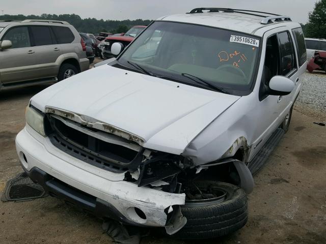 5LMEU27R42LJ17892 - 2002 LINCOLN NAVIGATOR Weiß Foto 2
