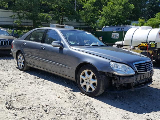 WDBNG83J86A475207 - 2006 MERCEDES-BENZ S 430 4MAT GRAY photo 1