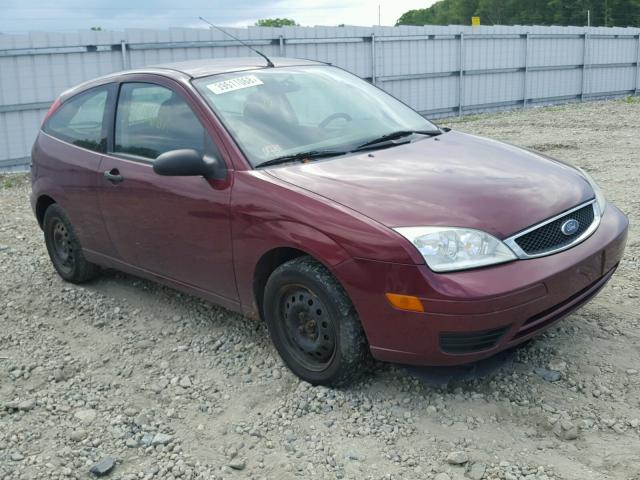 1FAFP31NX7W224083 - 2007 FORD FOCUS ZX3 RED photo 1
