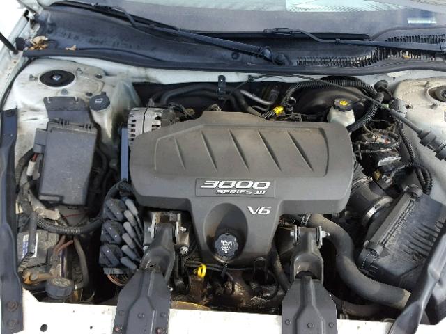 2G2WP522941130973 - 2004 PONTIAC GRAND PRIX WHITE photo 7