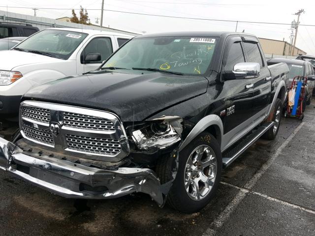 1C6RR7NT5FS528033 - 2015 RAM 1500 LARAM BLACK photo 2