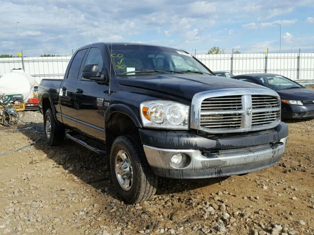 3D7KS28D07G811640 - 2007 DODGE RAM 2500 S BLACK photo 1