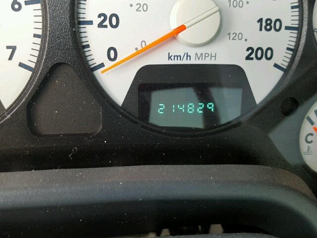 3D7KS28D07G811640 - 2007 DODGE RAM 2500 S BLACK photo 8