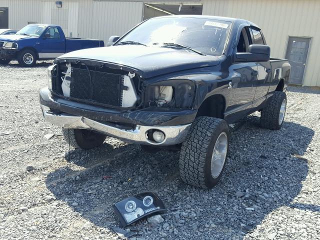 3D7KS28A27G845861 - 2007 DODGE RAM 2500 S BLACK photo 2