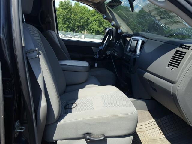 3D7KS28A27G845861 - 2007 DODGE RAM 2500 S BLACK photo 5