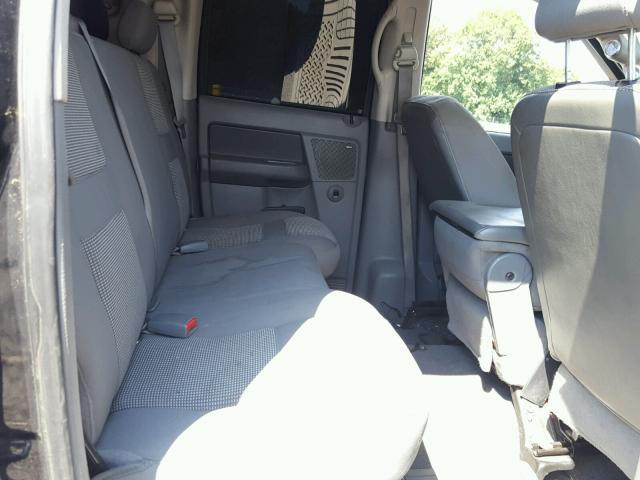 3D7KS28A27G845861 - 2007 DODGE RAM 2500 S BLACK photo 6