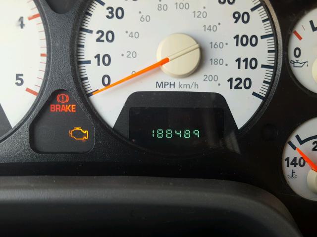 3D7KS28A27G845861 - 2007 DODGE RAM 2500 S BLACK photo 8