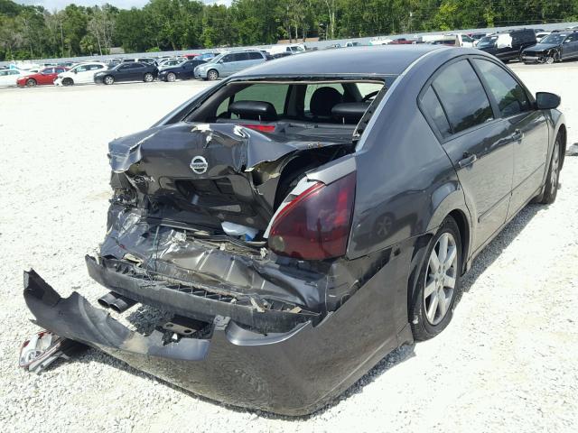 1N4BA41E64C923309 - 2004 NISSAN MAXIMA SE GRAY photo 4