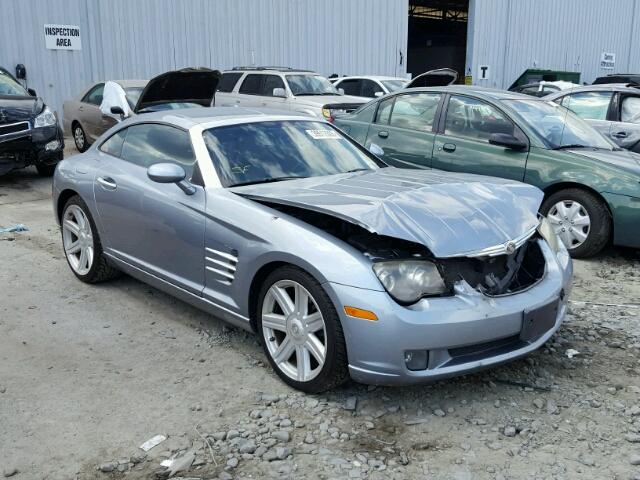 1C3AN69L04X025407 - 2004 CHRYSLER CROSSFIRE BLUE photo 1