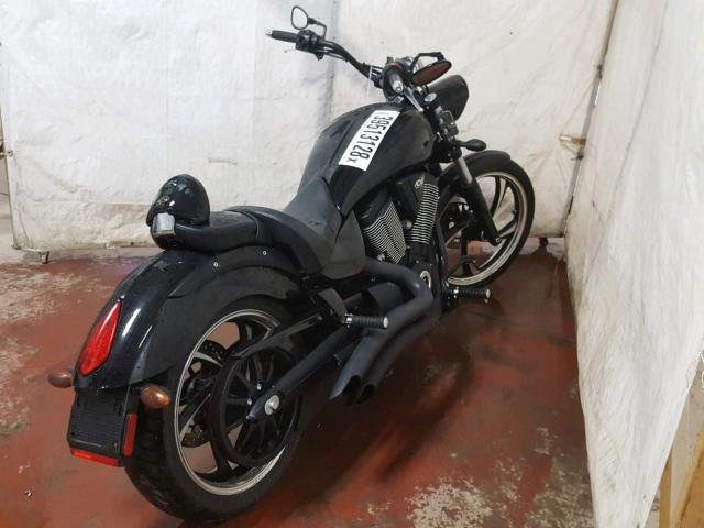 5VPGA36N5C3006963 - 2012 VICTORY MOTORCYCLES VEGAS 8-BA BLACK photo 4