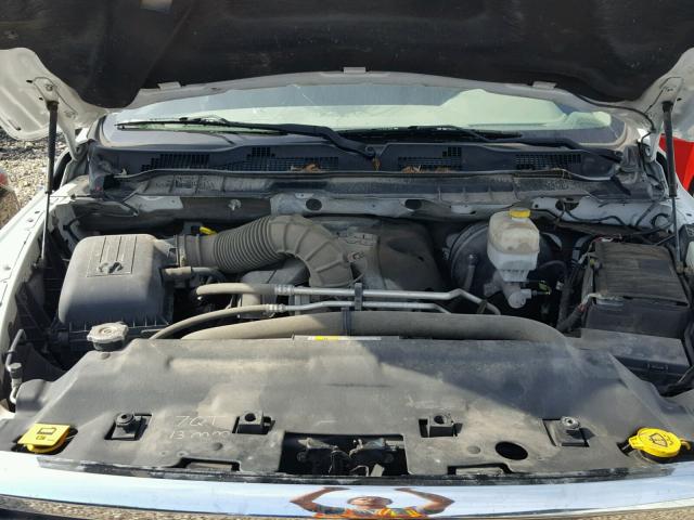 3C6TD5HTXCG282491 - 2012 DODGE RAM 2500 S WHITE photo 7