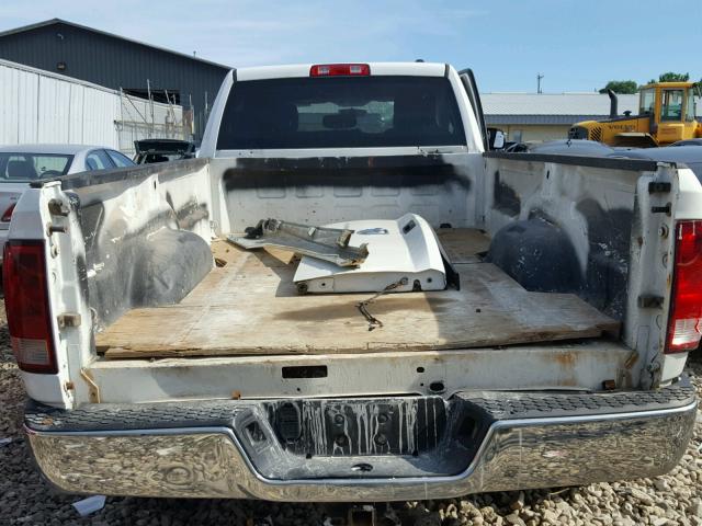 3C6TD5HTXCG282491 - 2012 DODGE RAM 2500 S WHITE photo 9