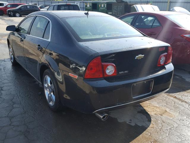 1G1ZB5E13BF228048 - 2011 CHEVROLET MALIBU LS შავი ფოტო 3