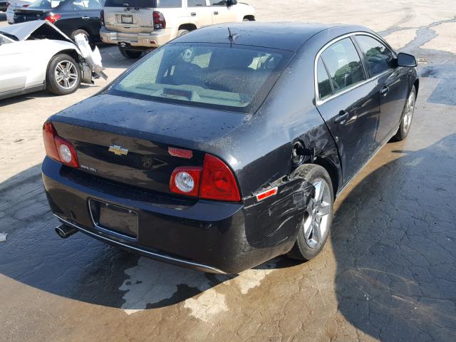 1G1ZB5E13BF228048 - 2011 CHEVROLET MALIBU LS შავი ფოტო 4
