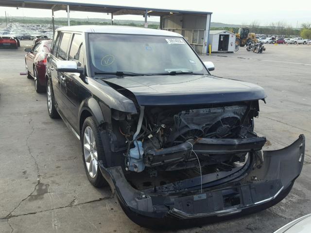 2FMGK5DC0ABA62987 - 2010 FORD FLEX LIMIT BLACK photo 1