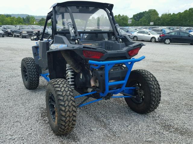 3NSVDE929HF923908 - 2017 POLARIS RZR XP TUR BLUE photo 3