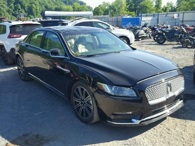 1LN6L9RP7H5611899 - 2017 LINCOLN CONTINENTA Қара фото 1
