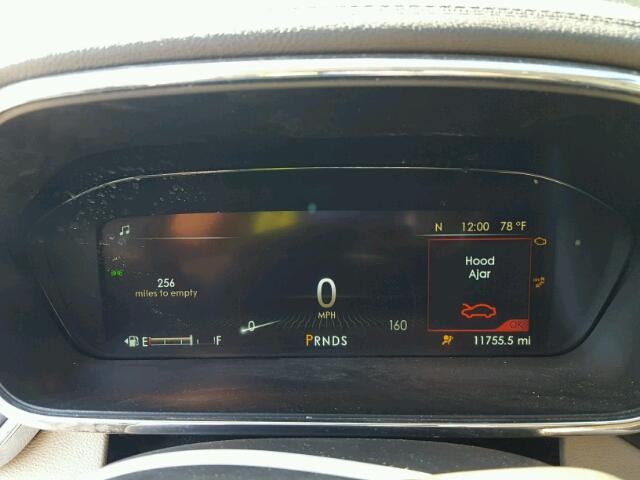 1LN6L9RP7H5611899 - 2017 LINCOLN CONTINENTA Қара фото 8