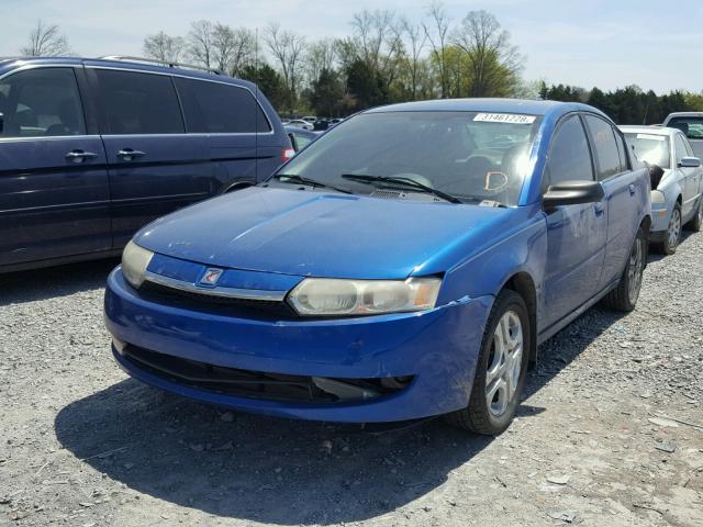 1G8AL52F73Z171218 - 2003 SATURN ION LEVEL BLUE photo 2