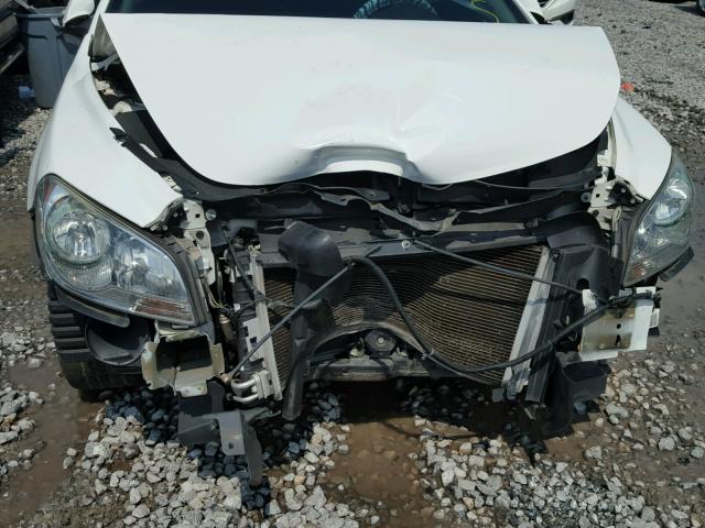 1G1ZC5EU8BF160580 - 2011 CHEVROLET MALIBU 1LT 白色 照片 10