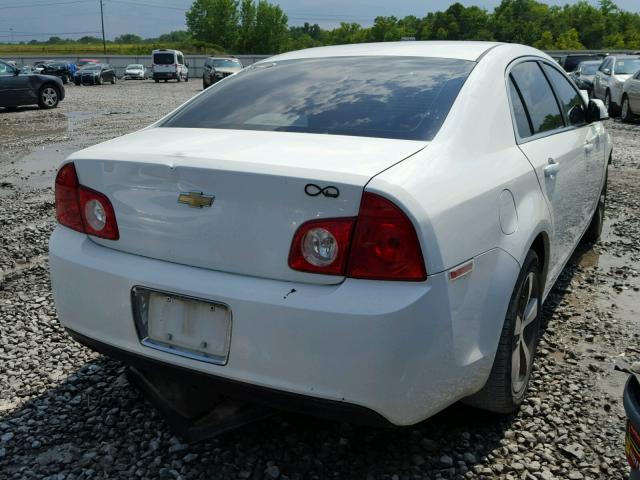 1G1ZC5EU8BF160580 - 2011 CHEVROLET MALIBU 1LT 白色 照片 4