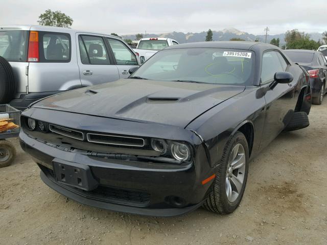 2C3CDZAG5FH739875 - 2015 DODGE CHALLENGER BLACK photo 2