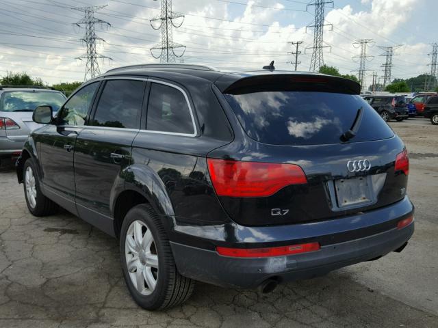 WA1BY74L58D027451 - 2008 AUDI Q7 3.6 QUA BLACK photo 3