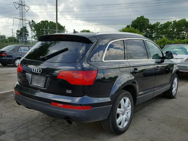 WA1BY74L58D027451 - 2008 AUDI Q7 3.6 QUA BLACK photo 4