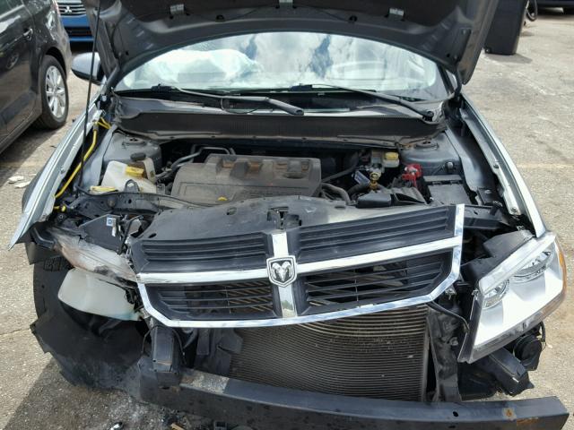 1B3CC1FB9AN175520 - 2010 DODGE AVENGER EX BLUE photo 7