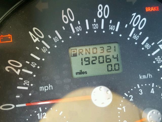 3VWBC21C1YM462738 - 2000 VOLKSWAGEN NEW BEETLE შავი ფოტო 8