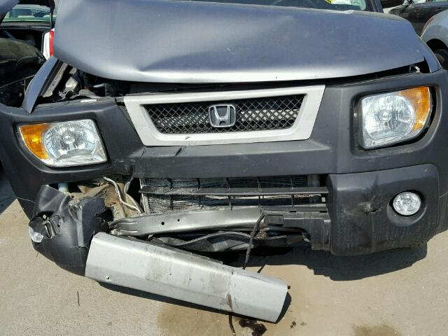 5J6YH28695L029190 - 2005 HONDA ELEMENT EX GRAY photo 7