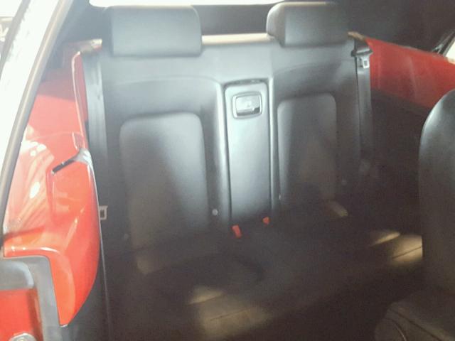 3VWRW3AL1AM007681 - 2010 VOLKSWAGEN NEW BEETLE წითელი ფოტო 6