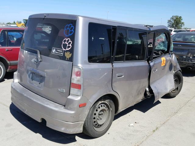 JTLKT334064080096 - 2006 TOYOTA SCION XB Boz foto 4