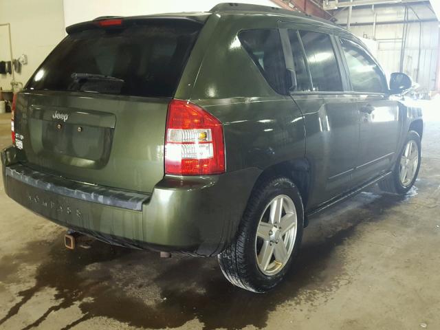 1J8FF47W88D516310 - 2008 JEEP COMPASS SP GREEN photo 4