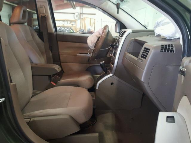 1J8FF47W88D516310 - 2008 JEEP COMPASS SP GREEN photo 5