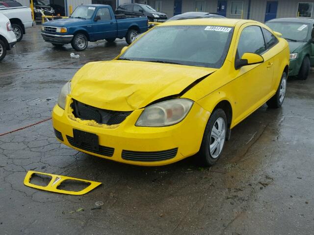 1G2AL15F477177641 - 2007 PONTIAC G5 YELLOW photo 2