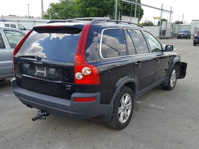 YV4CZ852161239553 - 2006 VOLVO XC90 V8 BLACK photo 4