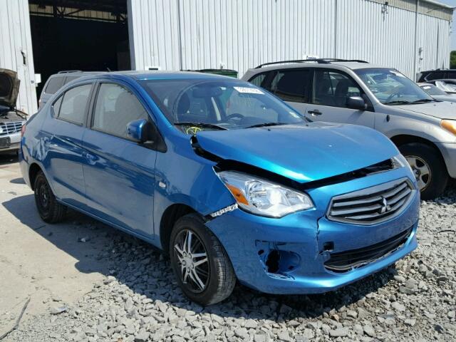 ML32F3FJ7HHF07862 - 2017 MITSUBISHI MIRAGE G4 BLUE photo 1