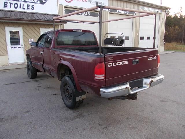 1B7GG22X01S306637 - 2001 DODGE DAKOTA BURGUNDY photo 3