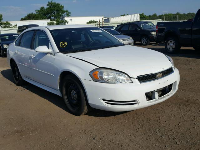 2G1WD5E37C1164040 - 2012 CHEVROLET IMPALA POL WHITE photo 1