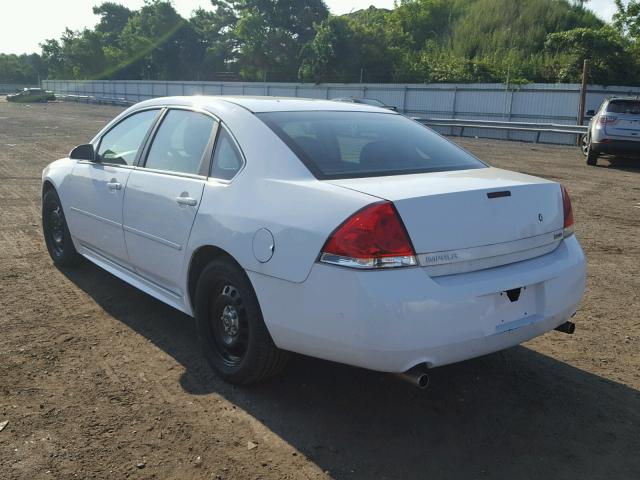 2G1WD5E37C1164040 - 2012 CHEVROLET IMPALA POL WHITE photo 3