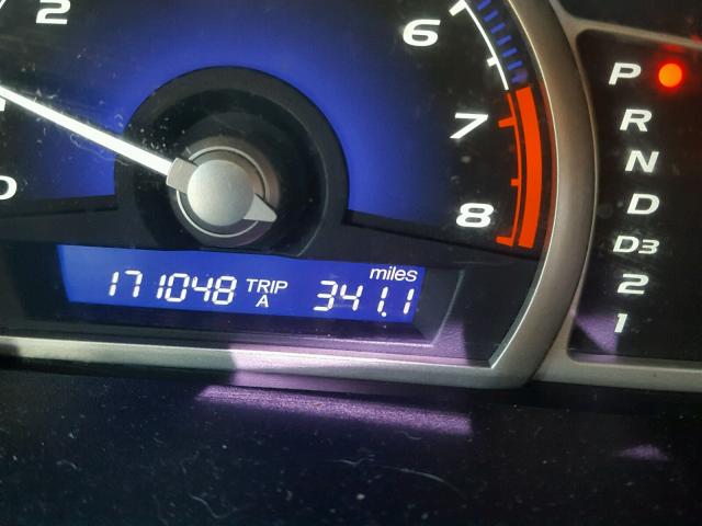 19XFA1F92AE035148 - 2010 HONDA CIVIC EXL BURGUNDY photo 8