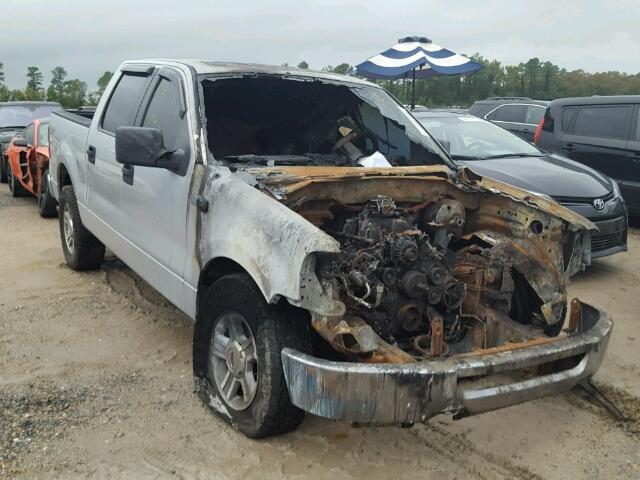 1FTRW12W26KC10626 - 2006 FORD F150 SUPER SILVER photo 1