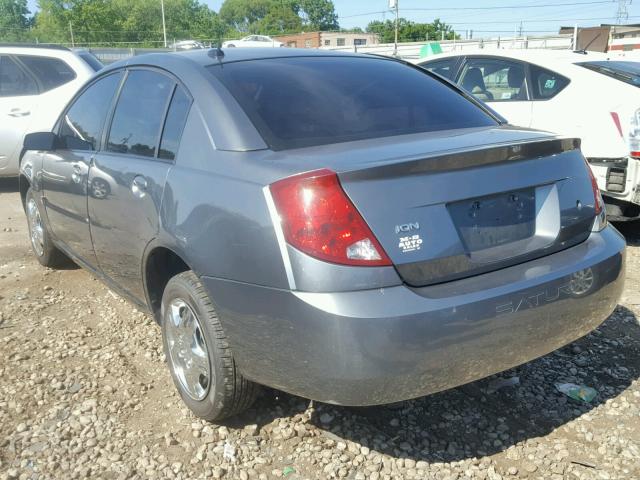 1G8AJ55F37Z181042 - 2007 SATURN ION LEVEL GRAY photo 3