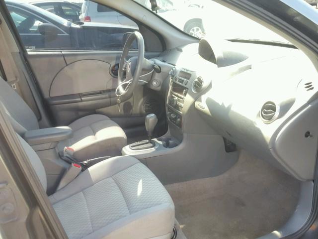 1G8AJ55F37Z181042 - 2007 SATURN ION LEVEL GRAY photo 5